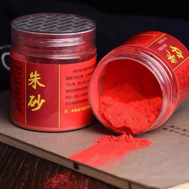 Bột chu sa thờ cúng, phong thủy 95gr