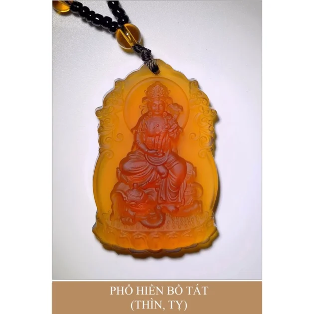 Chuỗi hạt, vòng đeo cổ mặt Phật bản mệnh phong thủy - Hình ảnh 5