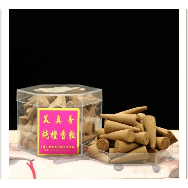 Nhang viên chuẩn đàn hương Mỹ Chân Hương 100% tự nhiên, phong thủy thơm dịu - Hình ảnh 3