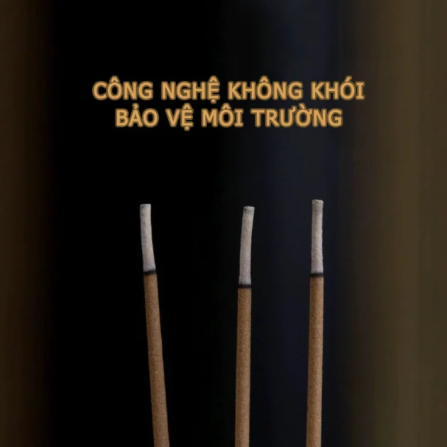 Nhang đàn hương không khói 100% tự nhiên, mùi hương thanh tao, phong thủy, 600 cây tiết kiệm - Hình ảnh 5